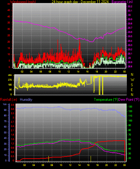 24 Hour Graph for Day 11