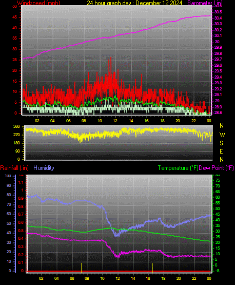 24 Hour Graph for Day 12